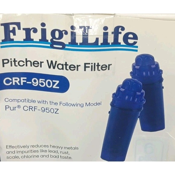 Fits CRF-950Z Pitcher Water Filter Lot Of 5 FRIGILIFE - Picture 6 of 6